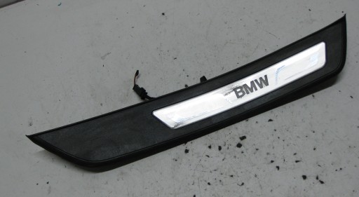 BMW F11 2.5 D 14R moulding threshold cap right rear part PODSWIETLANA 7337022