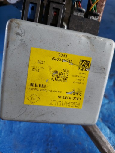control electrics TWINGO 488109363R