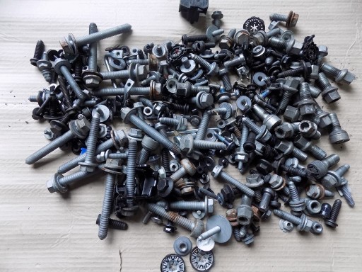 DW GOLF 7 НАБІР ГВИНТІВ З РОЗБИРАННЯМ