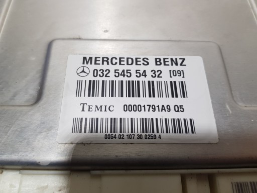 control unit module springing MERCEDES SL R230 W230 0325455432