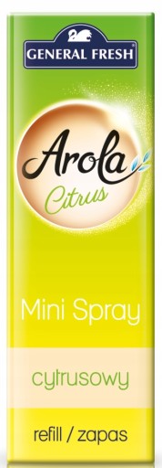 Náplň do osviežovača Arola 15ml citrusová