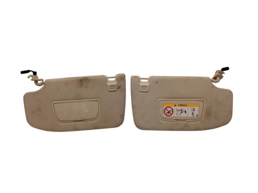 visors PRZECIWSLONECZNE left right KOMPLET Ford Galaxy Mk4 (2015-2023)
