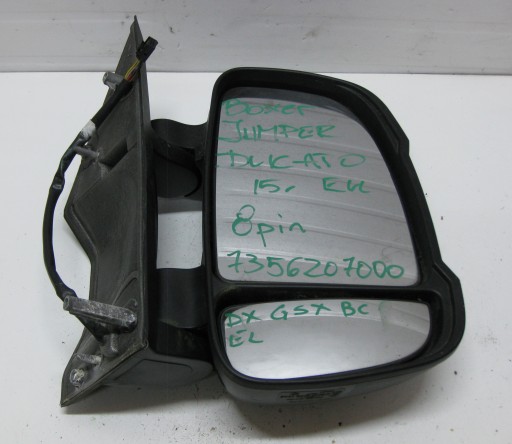 JUMPER DUCATO BOXER III 15R mirror exterior right 8 PIN EU 7356207000