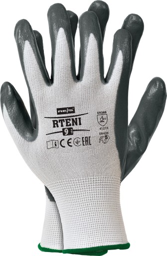 Захисні робочі рукавички нітрил 120 пар 10