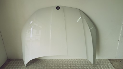 5E3823155 ŁBMSSOIV1925 - Капот skoda octavia iv 5e3 19-25 оригінальний білий приємний