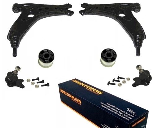 ALL4893A - Втулки пальцев поперечных рычагов vw fox polo 9n 2002 - передний комплект