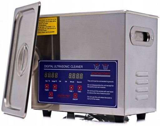 УЛЬТРАЗВУКОВИЙ ОЧИЩУВАЧ ВАННИ 3.2 L ПРАЛЬНА ЧАСТИНА 140W