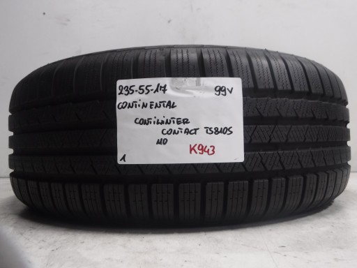 235/55/17 CONTINENTAL CONTIWINTERCONTACT TS810S MO
