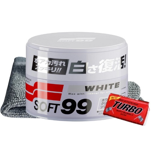 SOFT99 White Soft99 Wax soft car wax, 350 g