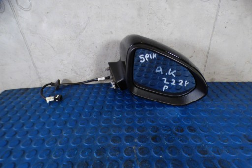 Opel Astra K V mirror right 39176291 5PIN LAKIER Z22Y original EUROPA