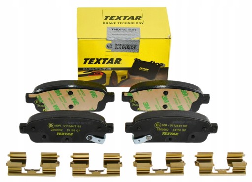 Textar 2509602 комплект тормозных колодок
