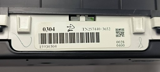 dials clock 15930304 CADILLAC DTS