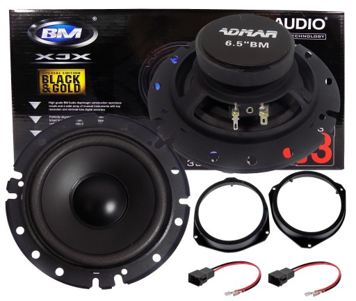 165 - BM МОЩНЫЕ БАСОВЫЕ ДИНАМИКИ CITROEN JUMPER FORD KA