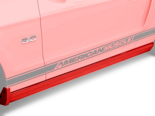 JGD-MU10-SSOE - Боковые юбки OE стиль Комплект. FORD MUSTANG 2010-2014