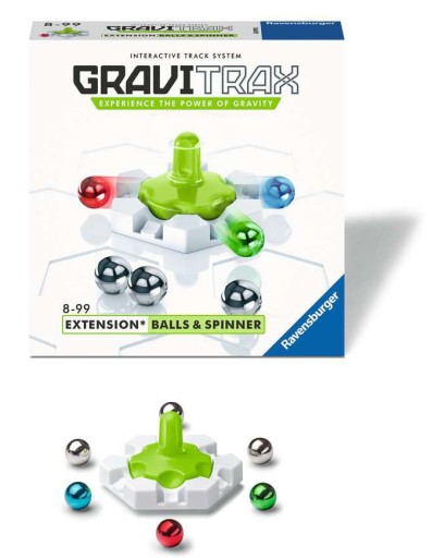 Ravensburger - GraviTrax Додатковий набір - м'ячі та спиннер 269792