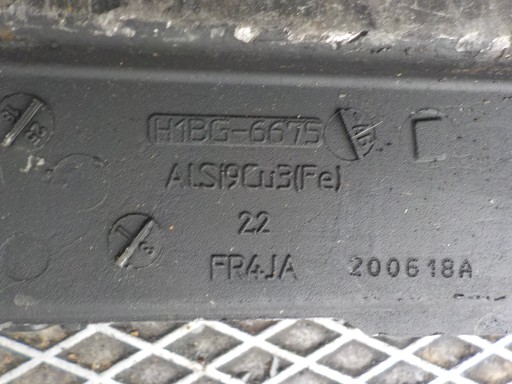FORD FIESTA MK7 1.4 B ORG Ölwanne H1BG-6675-AB