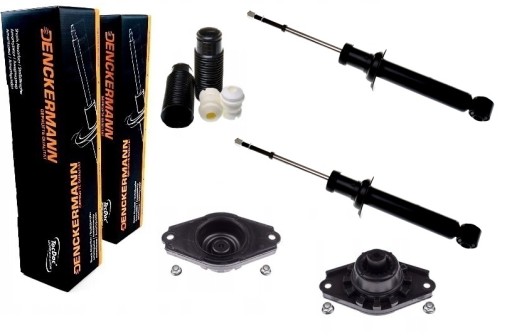 ALL2522A - Кріплення амортизаторів кришки бампера nissan primera p12 зад комплект