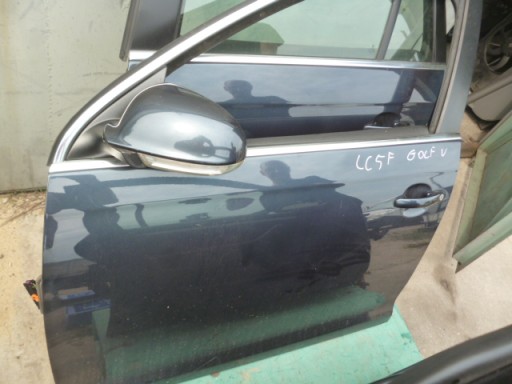 Левая дверь задняя vw golf 5 v lc5f станция универсал.