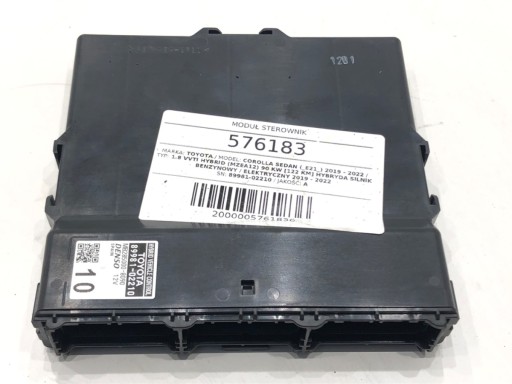 Модуль контроллера toyota corolla (_e21_) 19-22 89981-02210