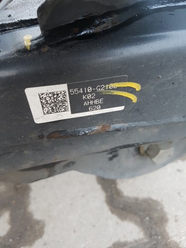 HYUNDAI IONIQ suspension beam rear part axle beam axle beam