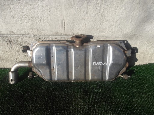 MAZDA 3 BM III 13-17 1.5 Benzin TLUMIK KONCOWY auspuffanlage auspuff P503 Original OE