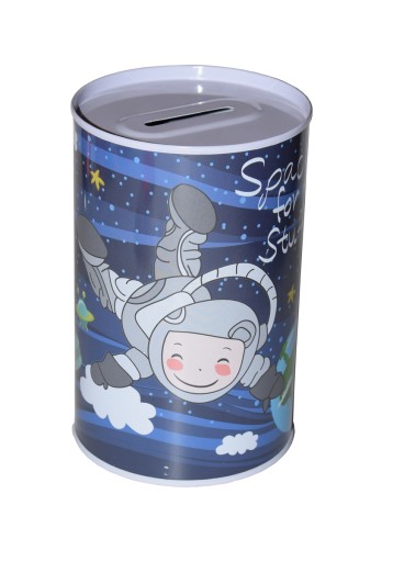 Металева скарбничка Космос