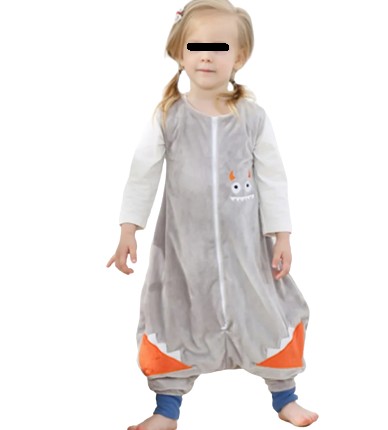 Дитячий спальник 80 сірий