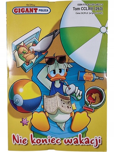 Zdjęcie egzemplarza: Nie koniec wakacji / Gigant Poleca / Kaczor Donald / Komiks nr 263