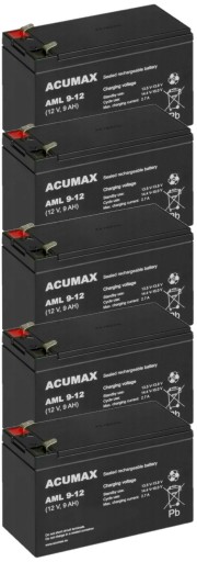 Tbc5 батареї комплект батареї для ups apc eaton powerwalker 5x aml 9-12