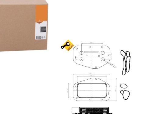 31314 - МАСЛЯНЫЙ ОХЛАДИТЕЛЬ OPEL ASTRA 1.6 05- NRF