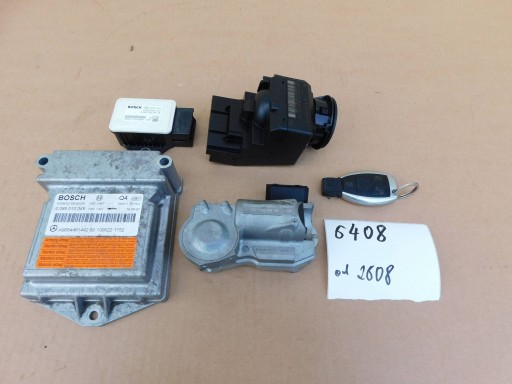 Accensione chiave rygiel Mercedes Sprinter 906 A9065456408 sensory airbag