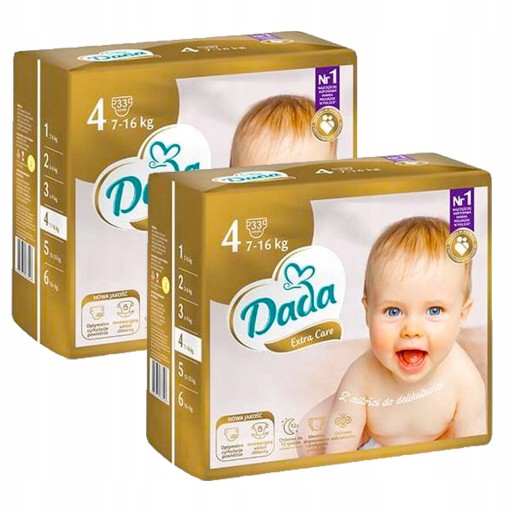 ПІДГУЗКИ DADA EXTRACARE 4 66 ШТ ПІДГУЗКИ 7-16 КГ