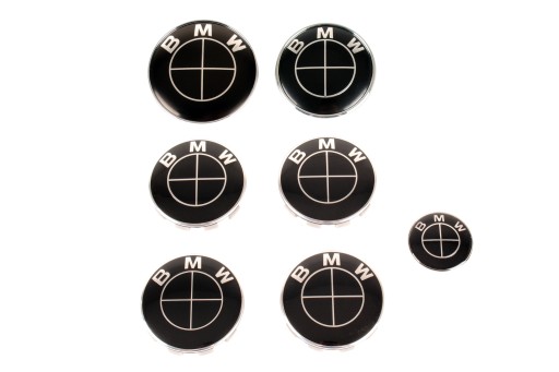 B998002 - Емблеми повний чорний чорний BMW E90 KPL