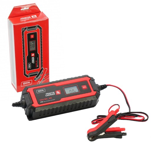 ІДЕАЛЬНИЙ АКУМУЛЯТОРНИЙ ВИПРЯМЛЯЧ 4A LCD 6V / 12V