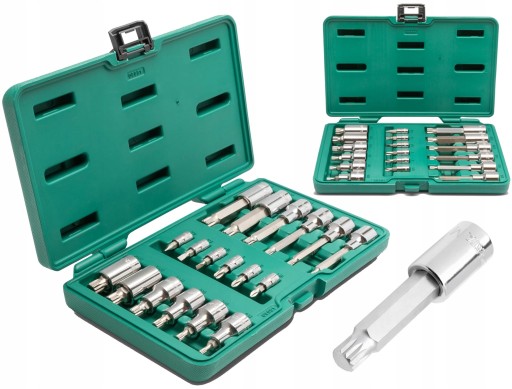 НАБОР SATA ИЗ 18 Г-образных ключей, БИТА 1/4