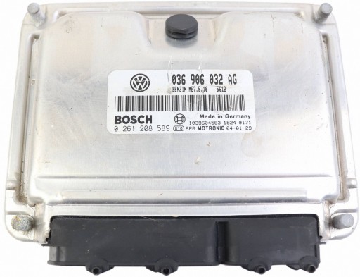 VW GOLF V module unité de commande électronique uce moteur 1.4 16V 036906032AG 0261208589