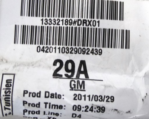bundle bonnet boot OPEL MERIVA B II