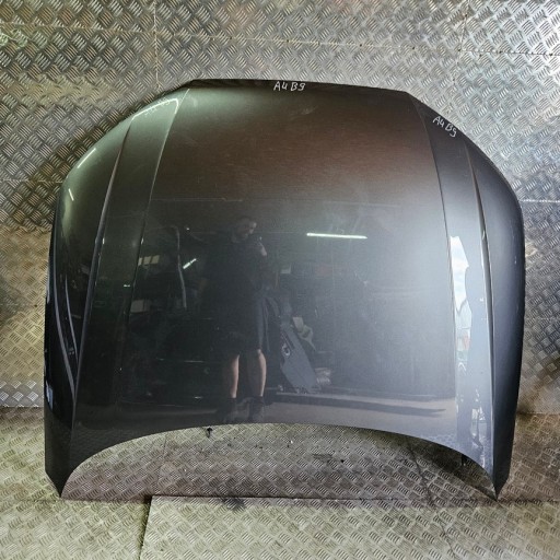 Капот передняя крышка двигателя audi a4 s4 b9 8w 8w0 lz7s 18r серый