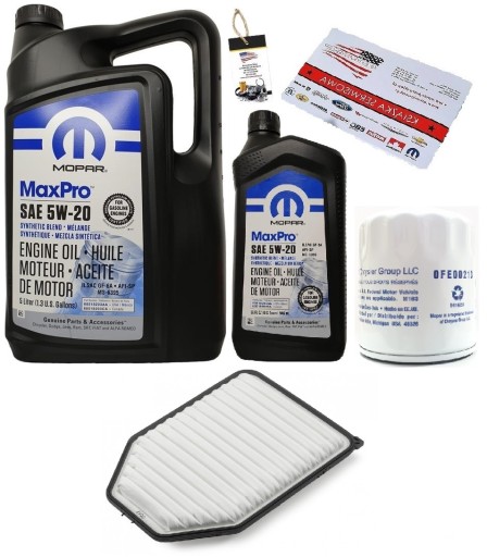 MOPAR 5W20 + ФІЛЬТРИ JEEP WRANGLER 3.8 07-11