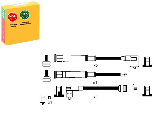 NGK2566(iMOTO) - Комплект кабелів запалювання bmw 5 (e12) 5 (e28) + водійський набір №37
