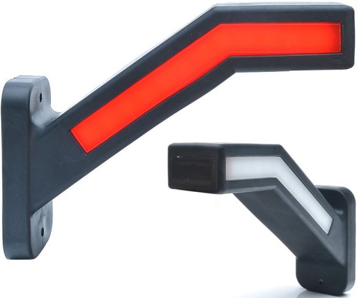 WAS1389 - УГЛОВОЙ СВЕТОДИОДНЫЙ ГАБАРИТНЫЙ ФОНАРЬ ПРАВЫЙ 12 / 24V TIR