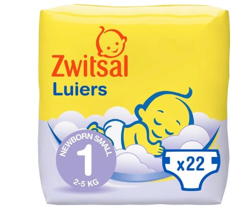 Підгузки Zwitsal New Born Size 1 - 22 шт