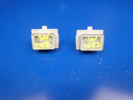 MERCEDES S KLASA W222 diodes number plate light KOMPLET