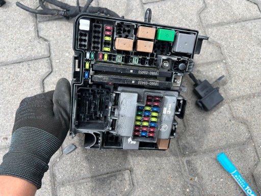 Блок предохранителей kia optima iv 2.4 сша