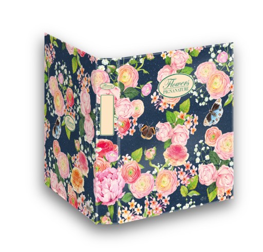 Швидкозшивач Pigna Nature Flowers А5