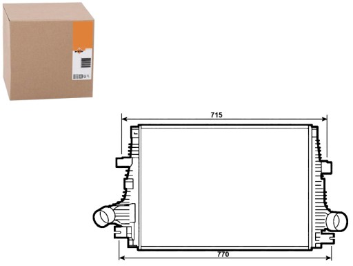 NRF30284/RS1 - ІНТЕРКУЛЕР NRF 017002N ALA4096 AL4096 7133110