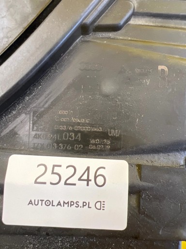 Licht rechts Audi A6 C8 Full Led 4K0941034