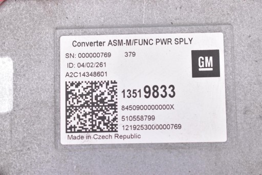 control unit module ASM 13519833 OPEL INSIGNIA B 2.0 CDTI 170KM 17-20