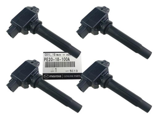 WB/PE20-18-100A - Катушки зажигания mazda 4 шт. 1.8 бензин пе20-18-100а оригинал