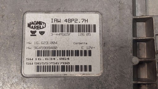 Centralina Motore CITROEN C2 1.4 B 9645989480